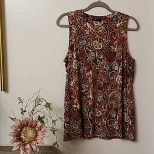 Alyx paisley boho sleeveless top
